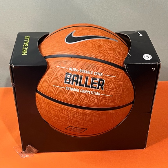 Nike Baller Orange Outdoor Competition Basketball - Picture 8 of 10